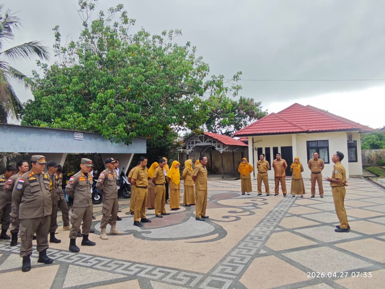 Apel Pagi Di Lingkungan Kecamatan Tarakan Utara (Minggu Ke 4 April)